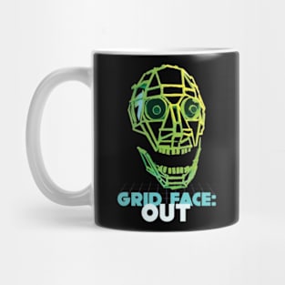 GRID FACE OUT Mug